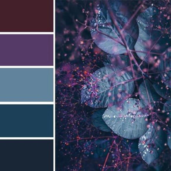 Lace Skirt Dark Moody Blue Witchy Hem Whimsygoth Fairygoth Dark Romance Party - Picture 2 of 11